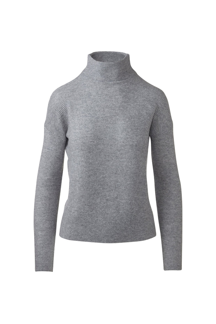 Kinross Textured Slouchy Funnel Sweater available at Barbara Katz