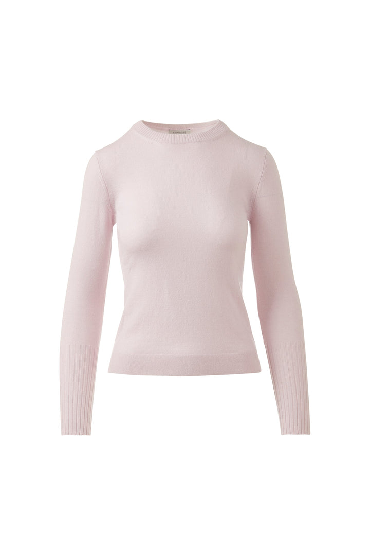 Kinross Cashmere Crewneck available at Barbara Katz