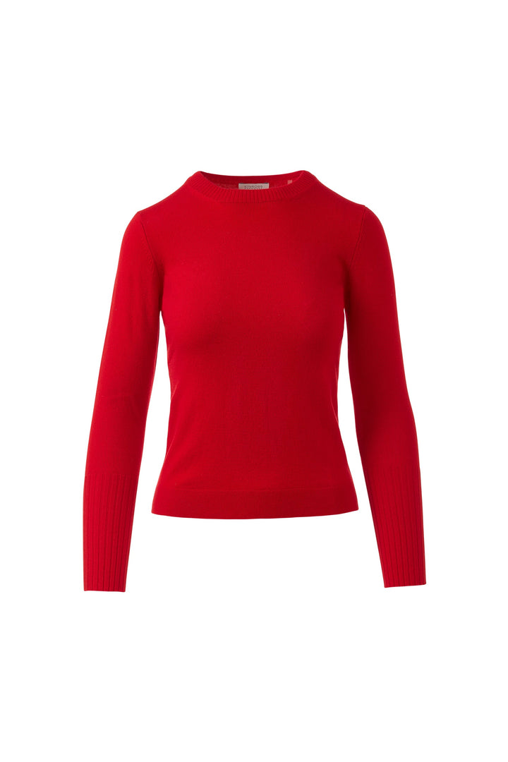 Kinross Cashmere Crewneck available at Barbara Katz