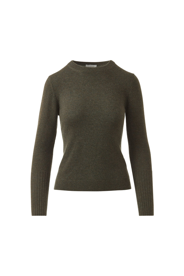 Kinross Cashmere Crewneck available at Barbara Katz