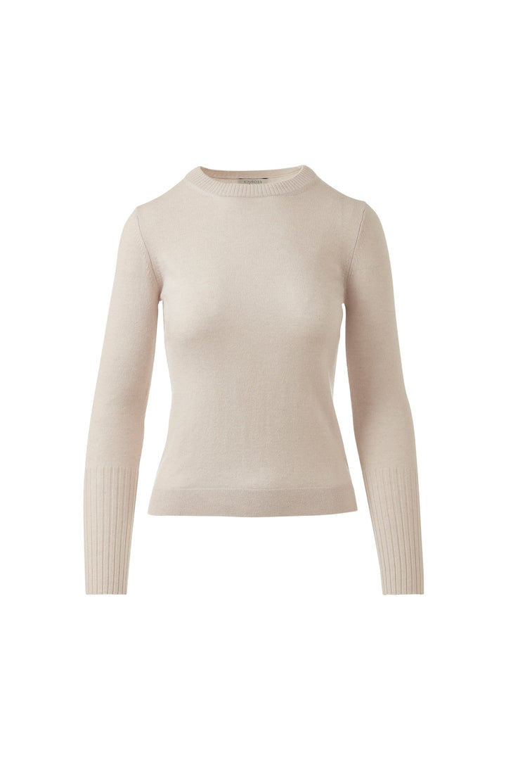Kinross Cashmere Crewneck available at Barbara Katz