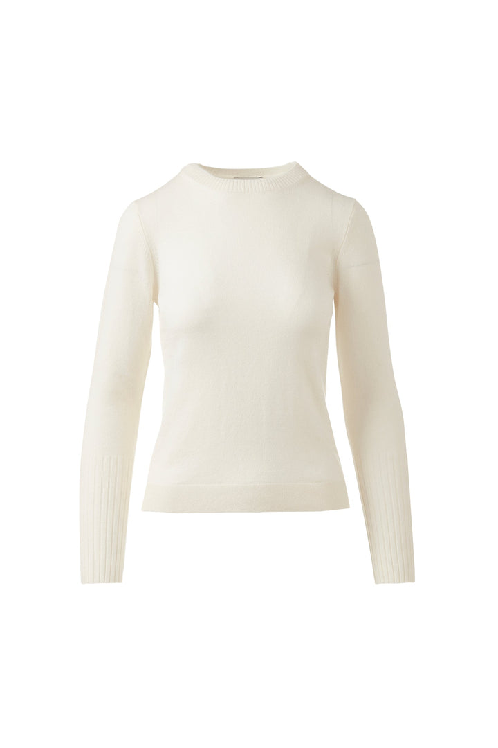 Kinross Cashmere Crewneck available at Barbara Katz