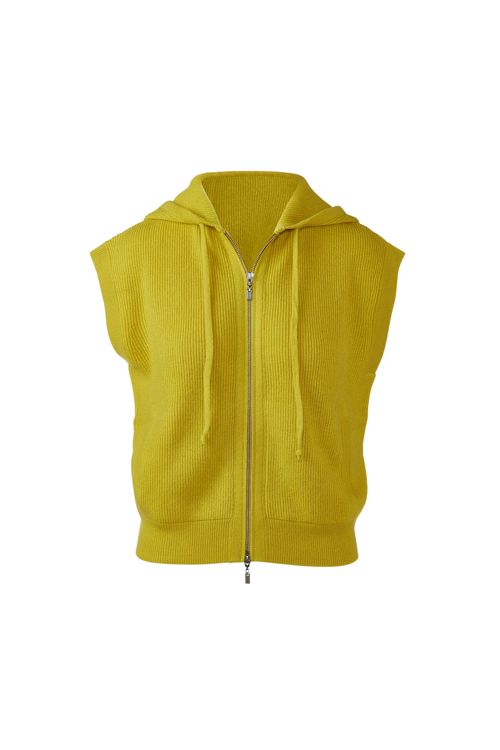 Kinross Sleeveless Rib Zip Hoodie available at Barbara Katz