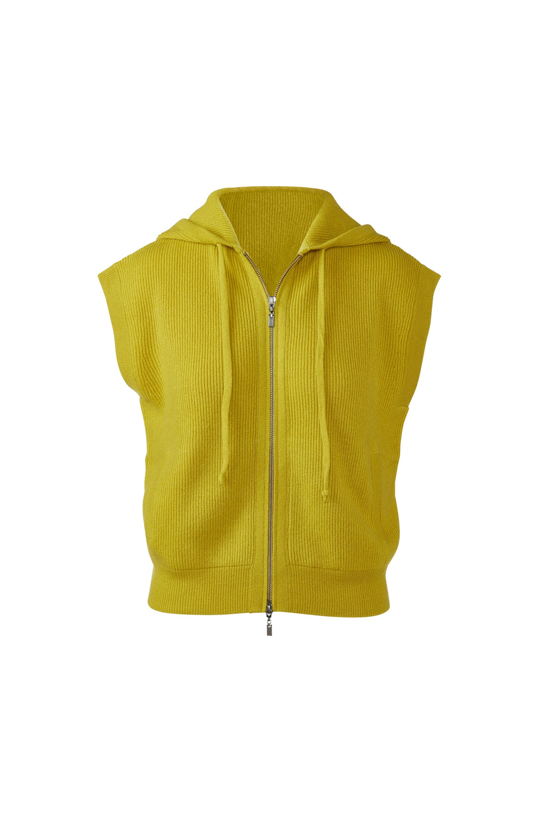 Kinross Sleeveless Rib Zip Hoodie available at Barbara Katz