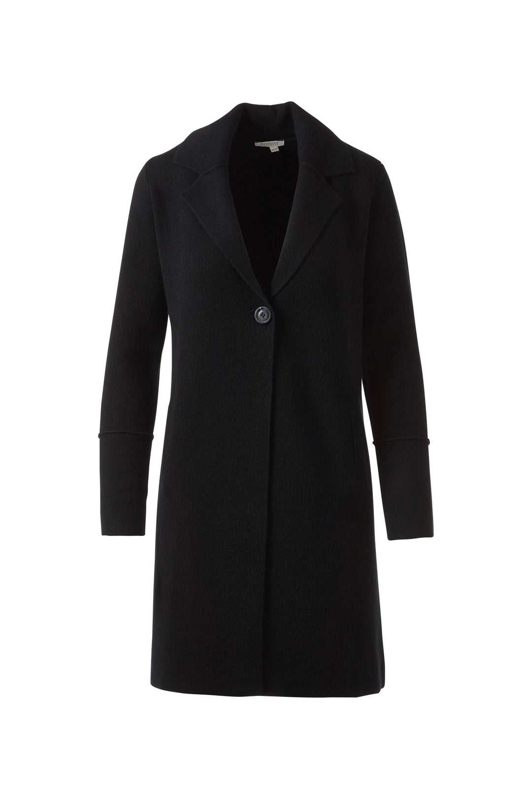 Kinross Long Notch Collar Cardigan available at Barbara Katz