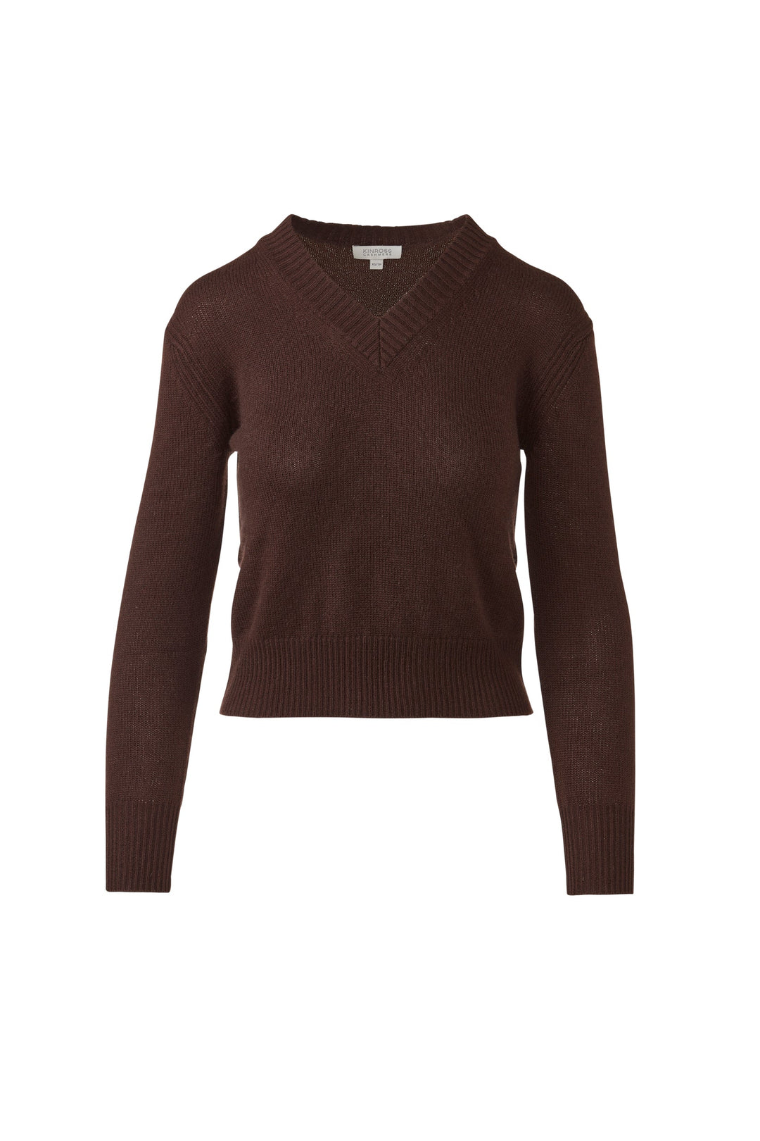 Kinross Lofty Vee Sweater available at Barbara Katz