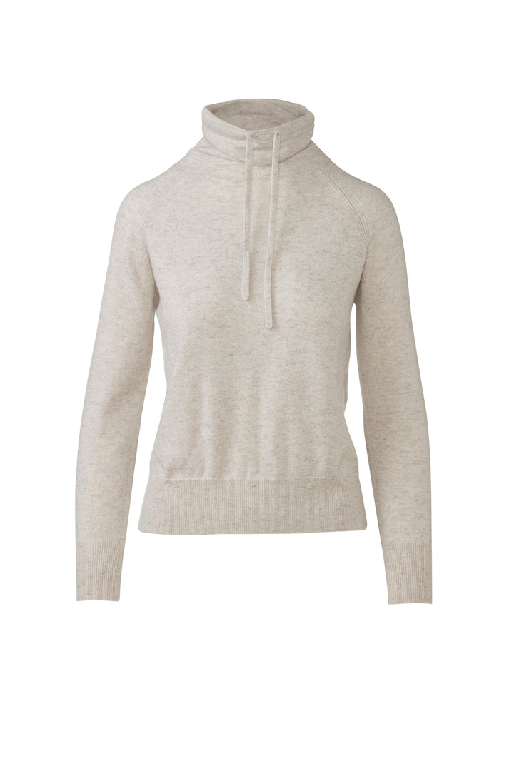 Kinross Drawstring Mock Pullover available at Barbara Katz