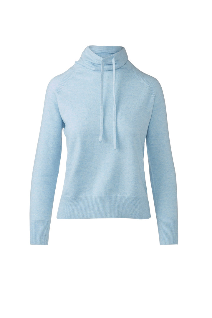 Kinross Drawstring Mock Pullover available at Barbara Katz