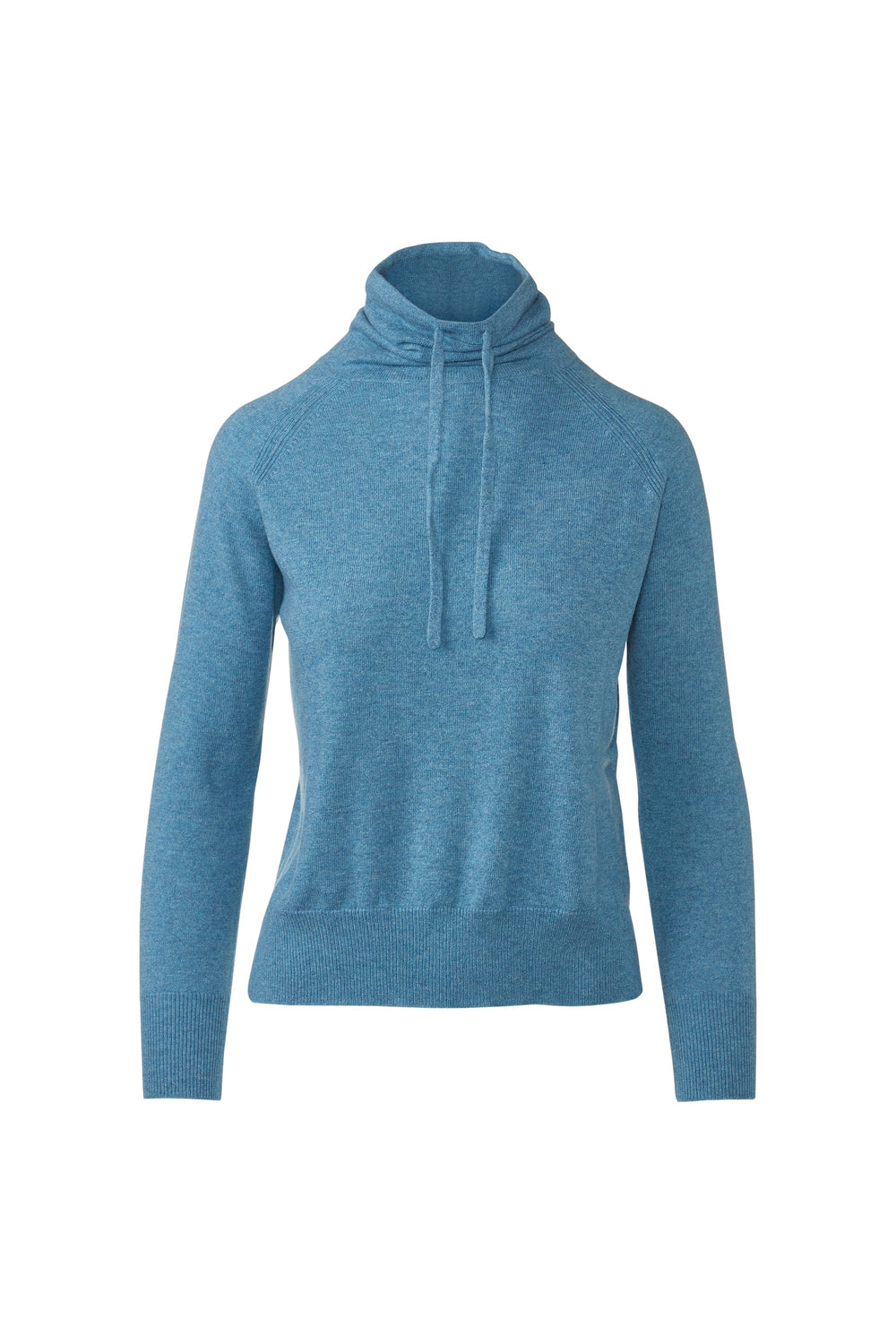 Kinross Drawstring Mock Pullover available at Barbara Katz