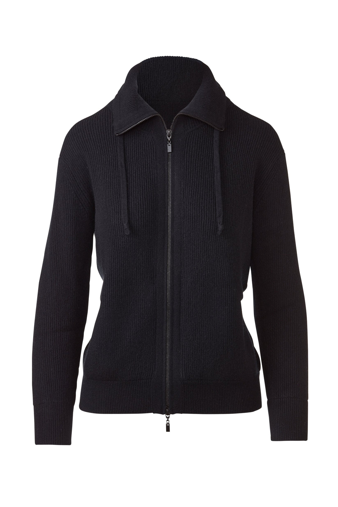 Kinross Rib Zip Mock Cardigan available at Barbara Katz