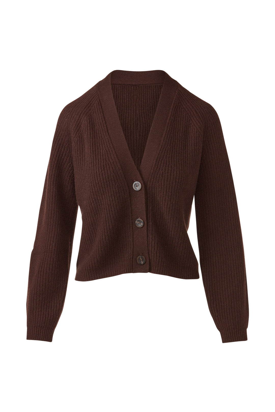 Kinross Rib Vee Cardigan available at Barbara Katz