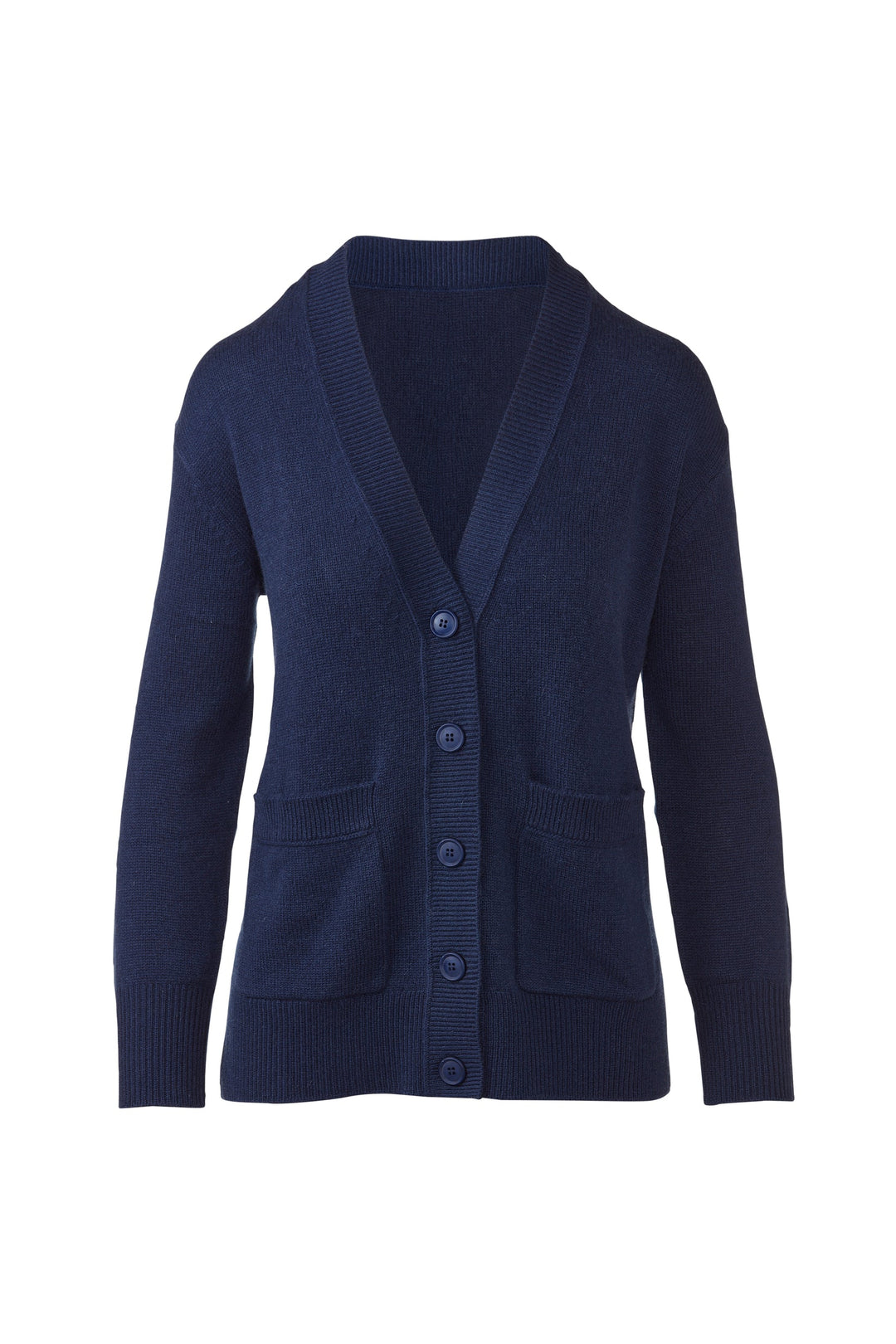 Kinross Easy Vee Cardigan available at Barbara Katz