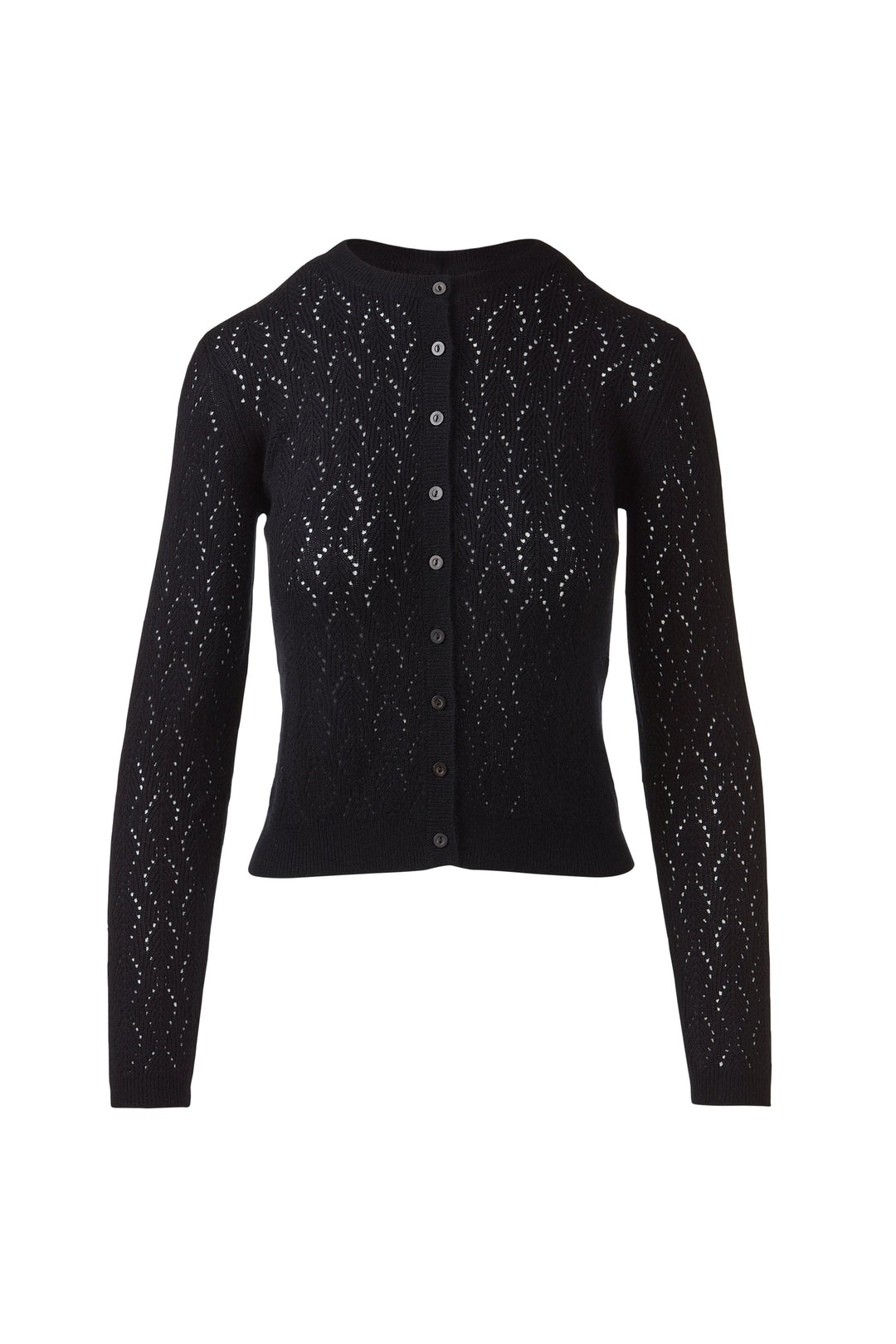 Kinross Pointelle Cardigan available at Barbara Katz