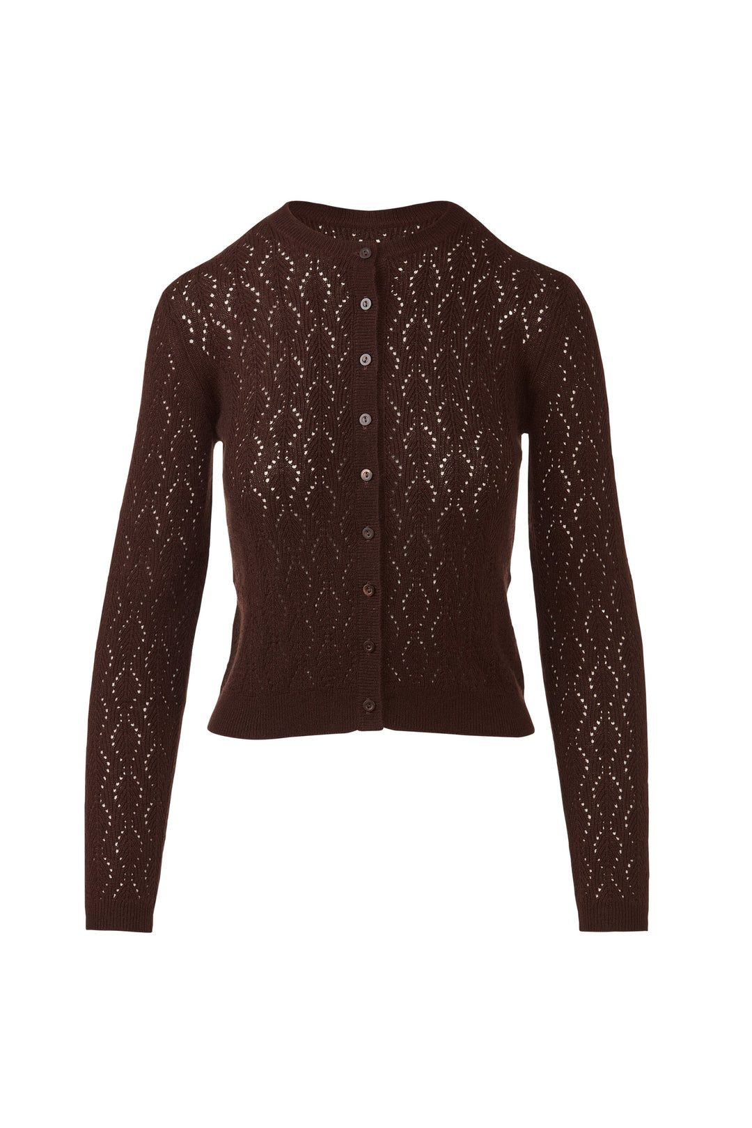 Kinross Pointelle Cardigan available at Barbara Katz