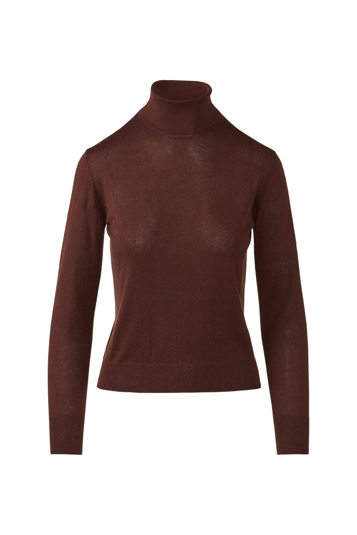 Kinross Fitted Turtleneck Sweater available at Barbara Katz