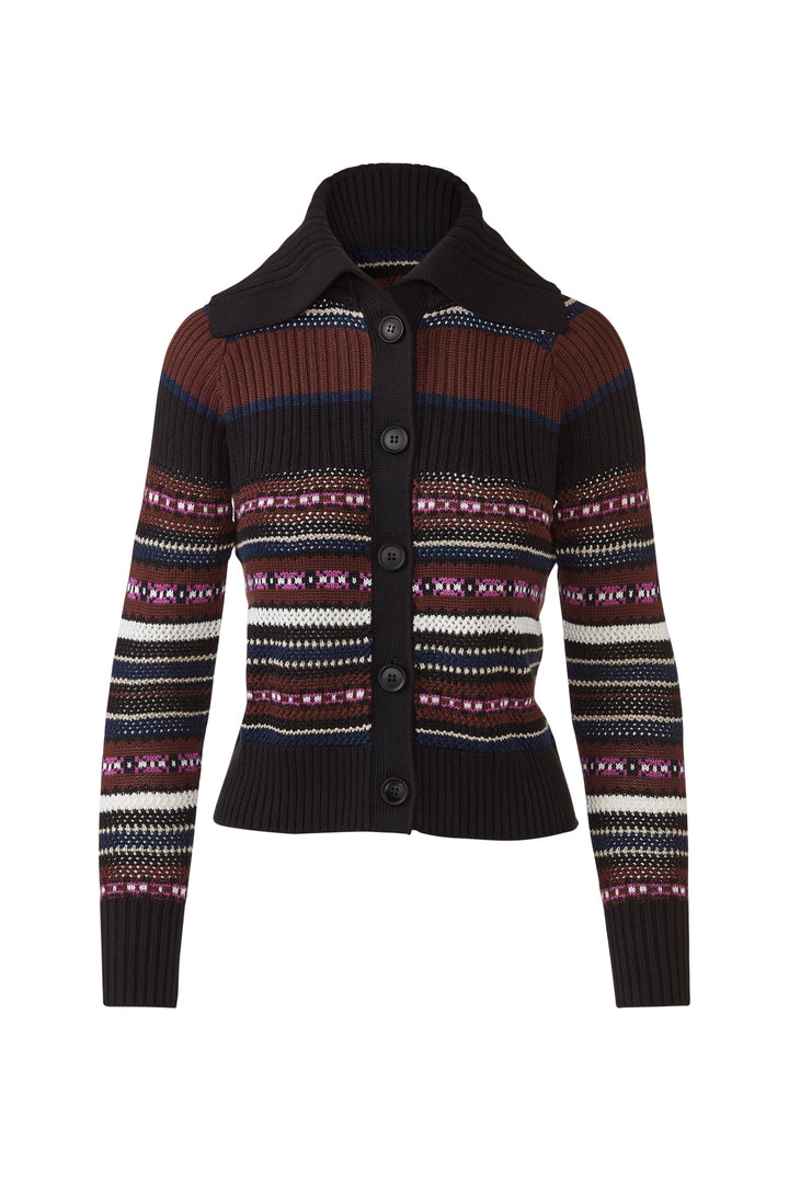 Kinross Textured High Street Cardigan available at Barbara Katz