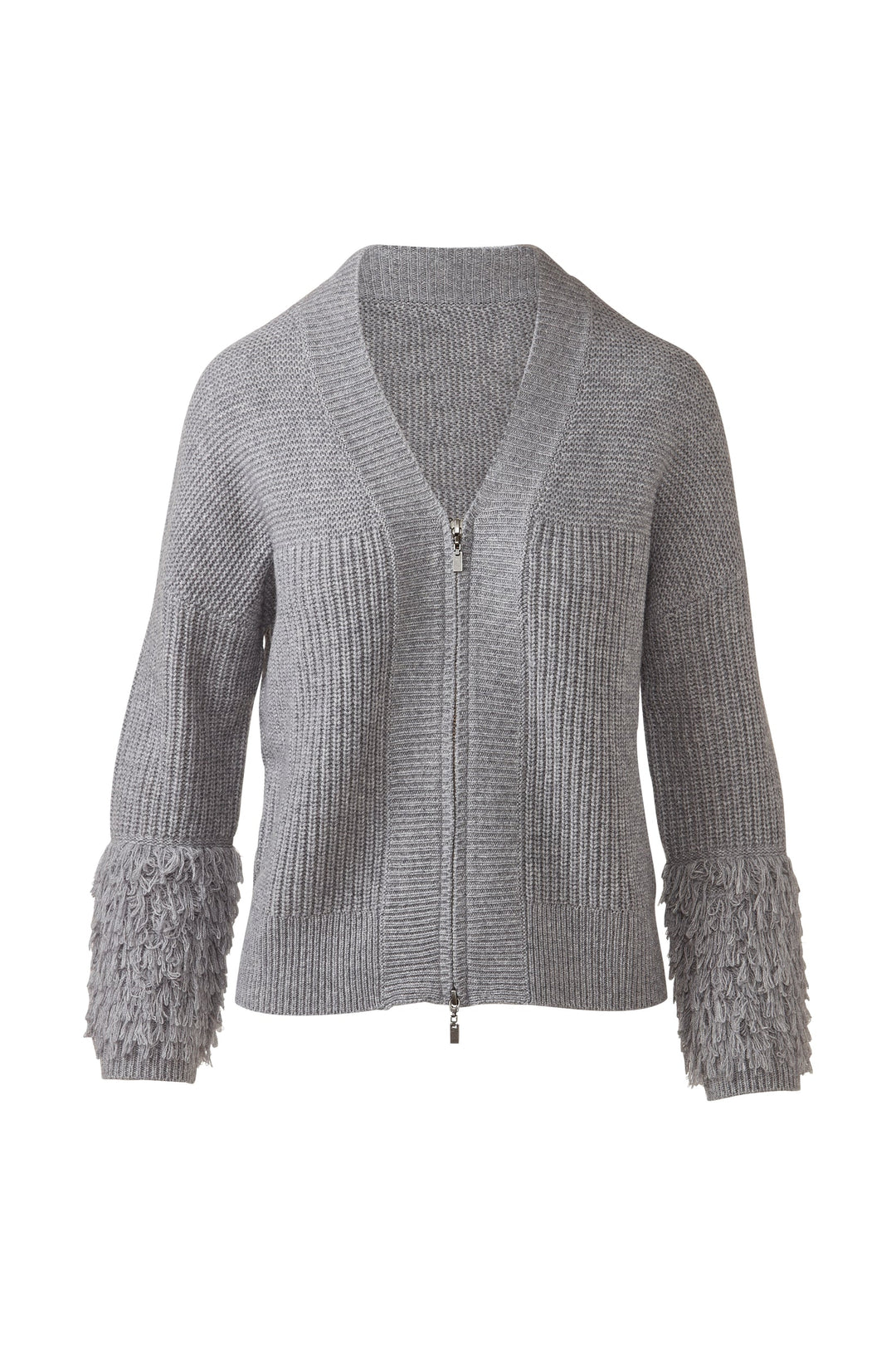 Kinross Fringe Sleeve Cardigan available at Barbara Katz