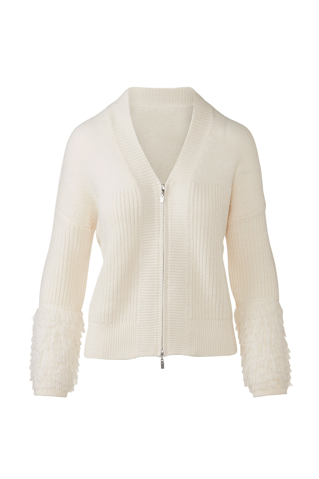 Kinross Fringe Sleeve Cardigan available at Barbara Katz
