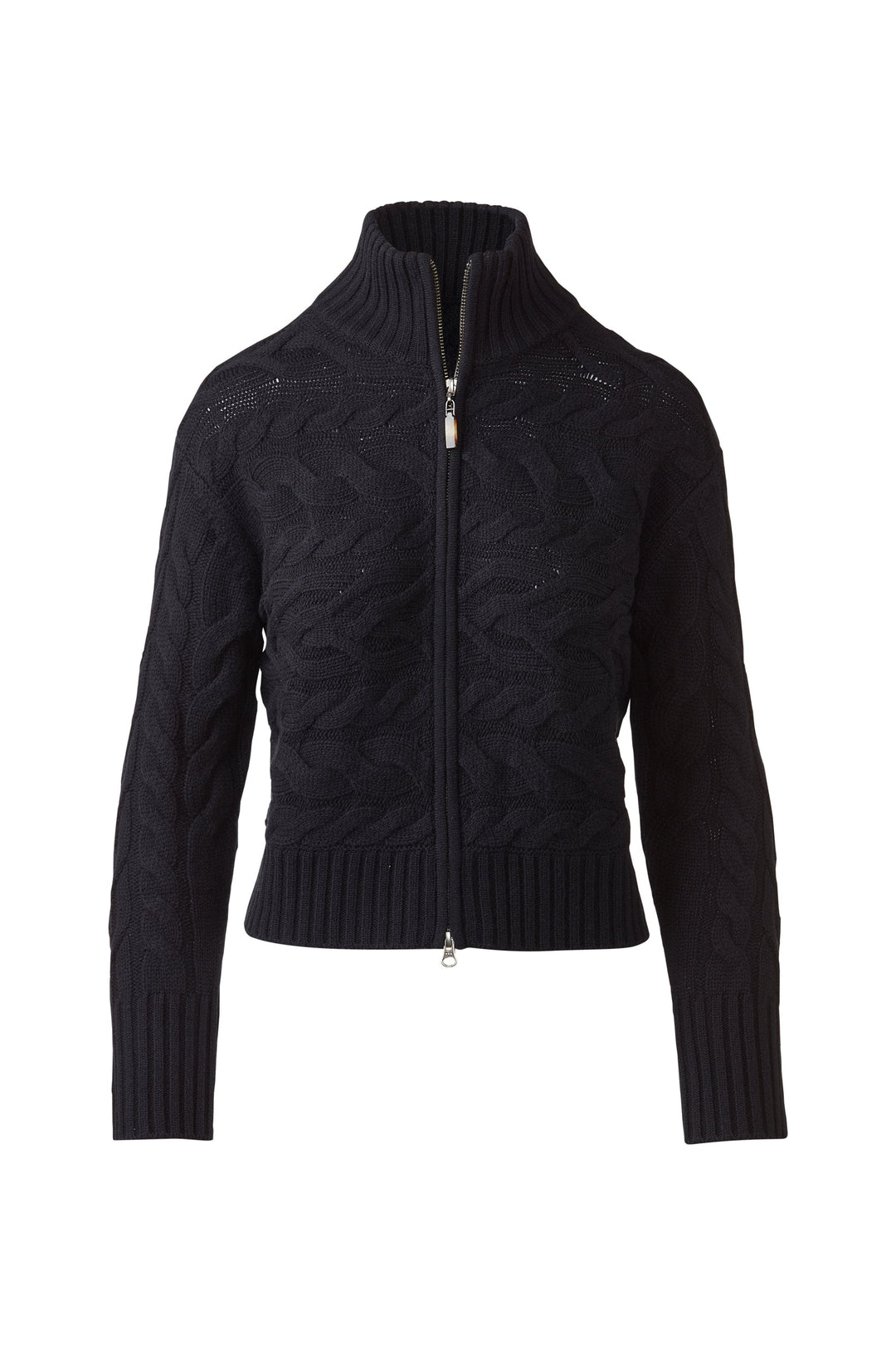 Kinross Luxe Horizontal Cable Cardigan available at Barbara Katz