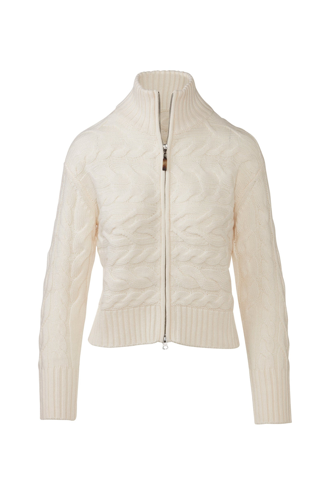 Kinross Luxe Horizontal Cable Cardigan available at Barbara Katz