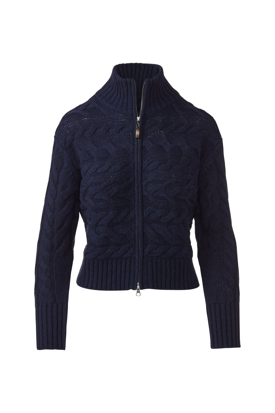 Kinross Luxe Horizontal Cable Cardigan available at Barbara Katz
