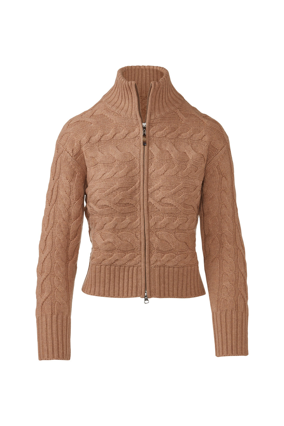 Kinross Luxe Horizontal Cable Cardigan available at Barbara Katz