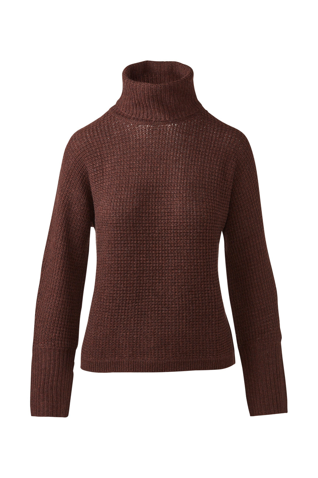 Kinross Cozy Textured Turtle Neck Sweater available at Barbara Katz