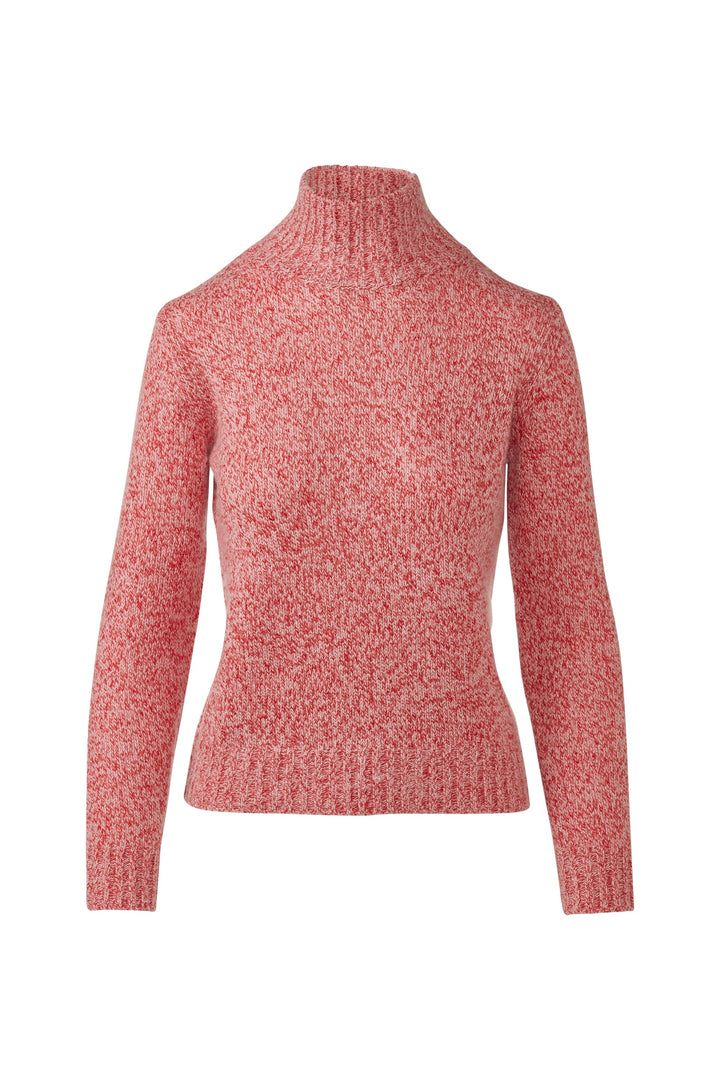 Kinross Sequin Marl Mock Sweater available at Barbara Katz