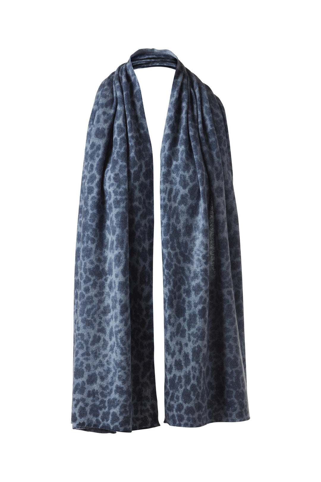 Kinross Cashmere Leopard Print Wrap available at Barbara Katz