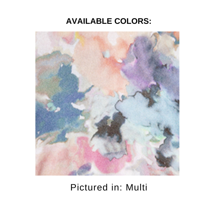 Maldives Floral Print Wrap