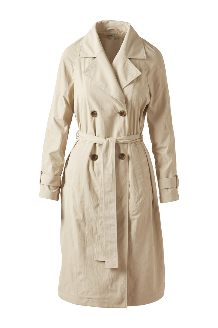 Kinross Lightweight Trench Coat available at Barbara Katz