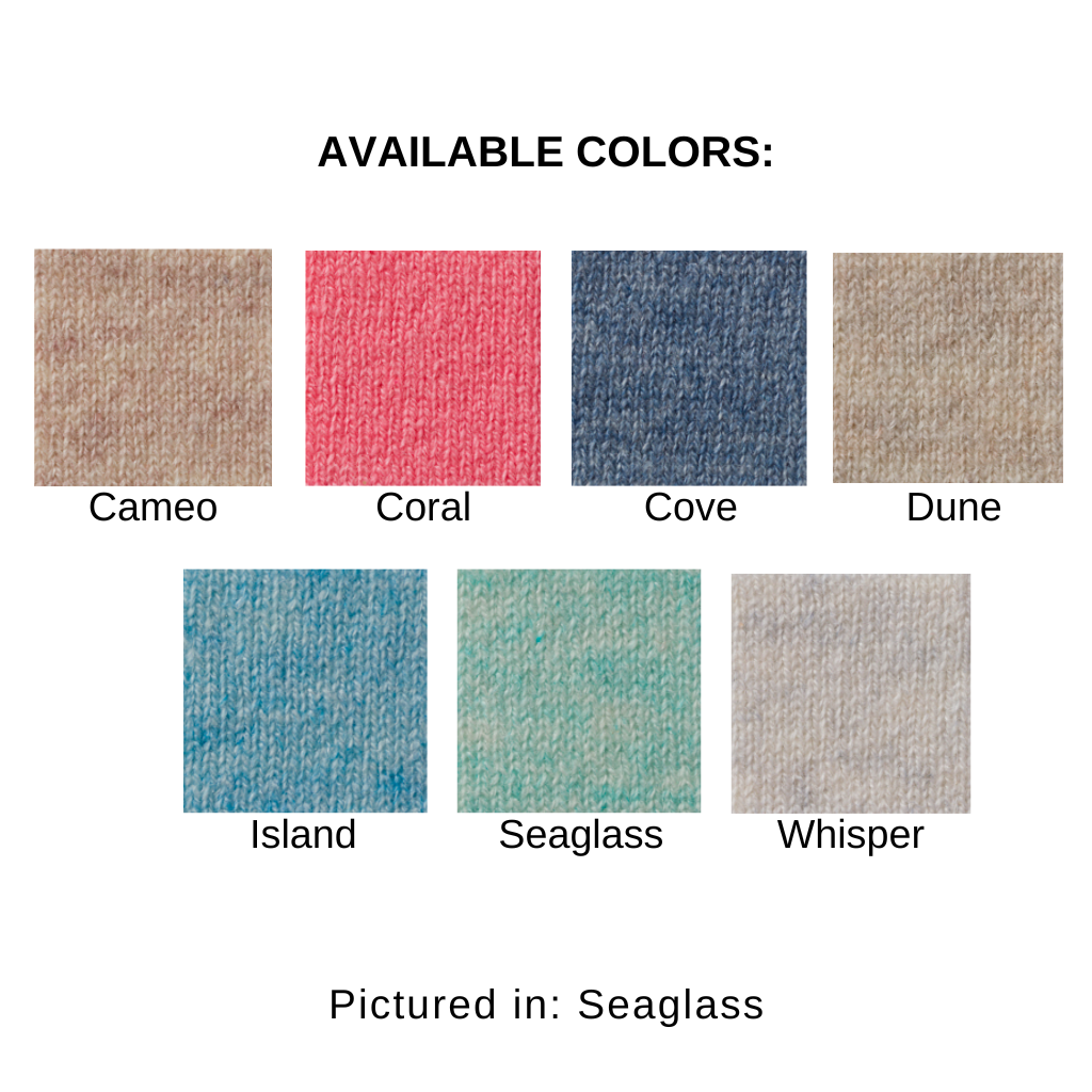 Rib Trim Funnel Sweater