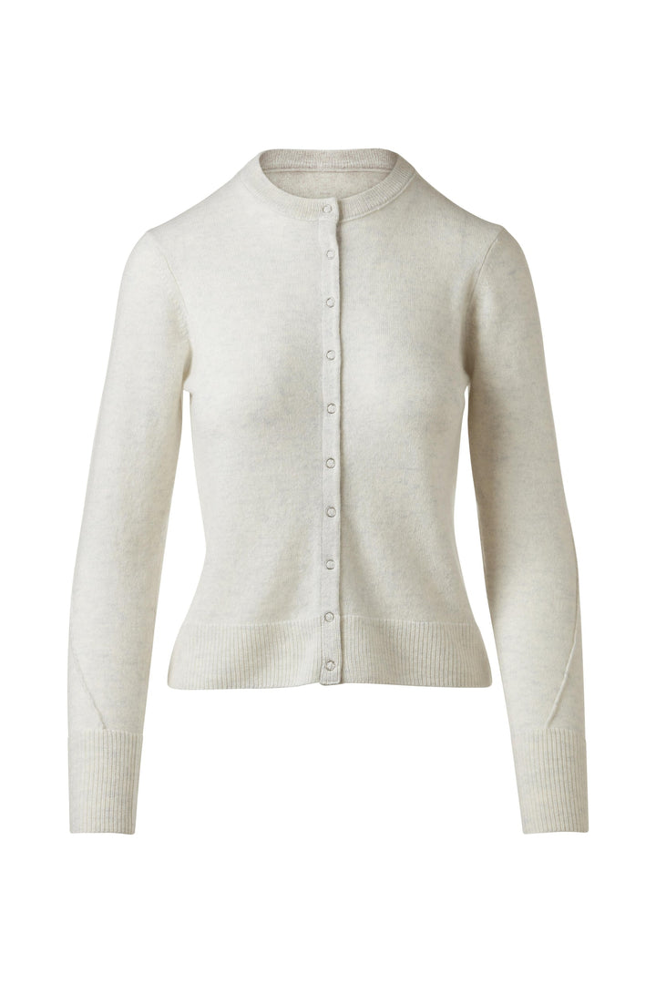 Kinross Snap and Ribbon Cardigan available at Barbara Katz