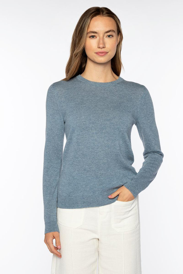 Kinross Essential Crew Sweater available at Barbara Katz