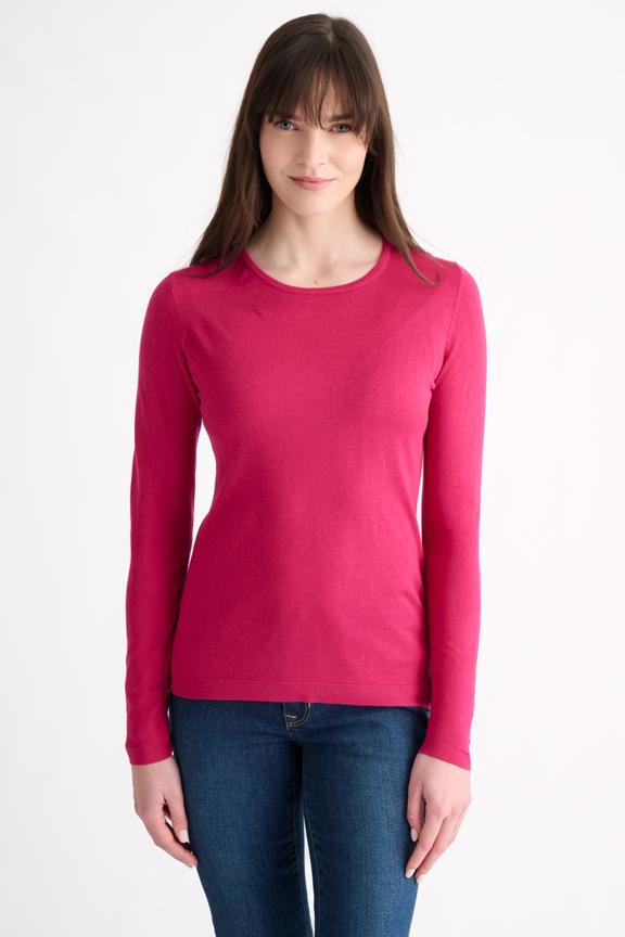 Kinross Long Sleeve Crew Pullover available at Barbara Katz