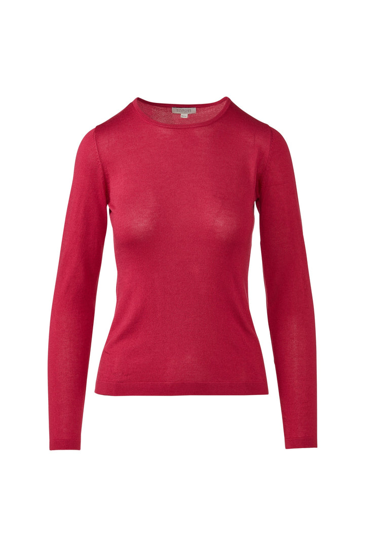 Kinross Long Sleeve Crew Pullover available at Barbara Katz