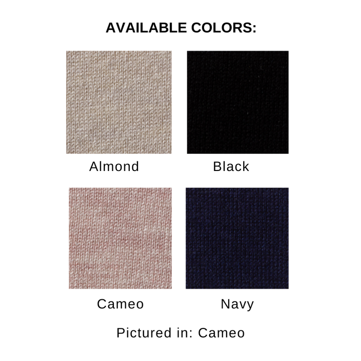 Lightweight Crystal Crew Sweater