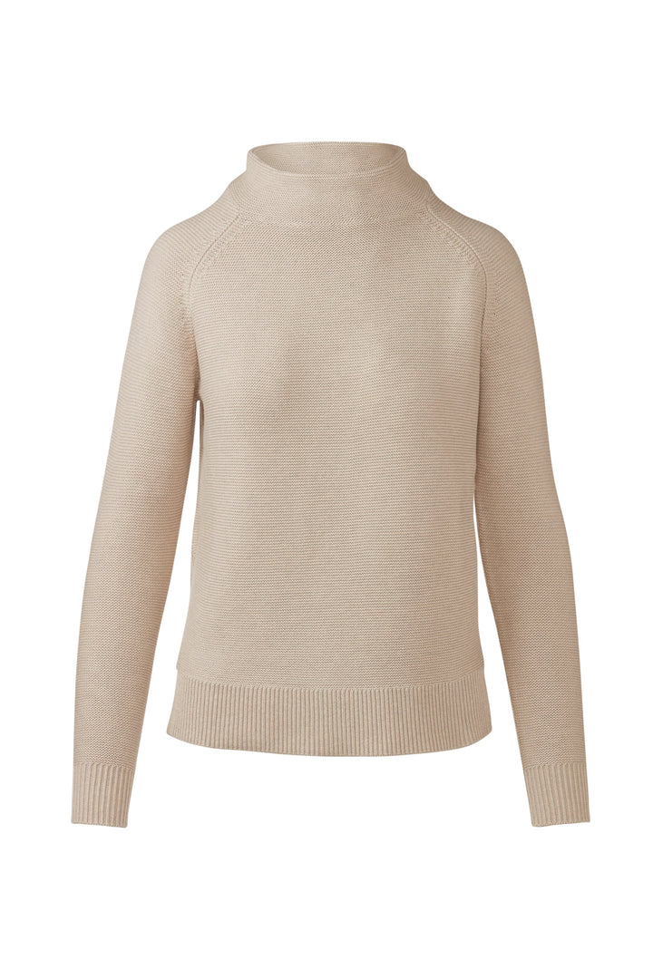 Kinross Garter Funnel Sweater available at Barbara Katz