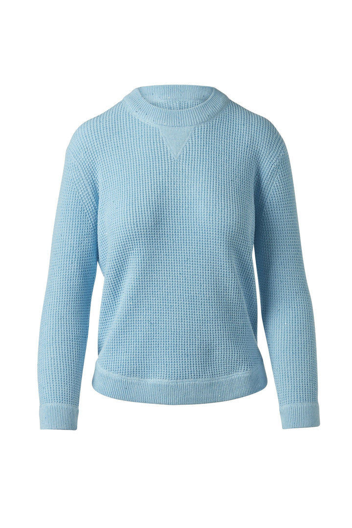 Kinross Sequin Thermal Sweatshirt available at Barbara Katz