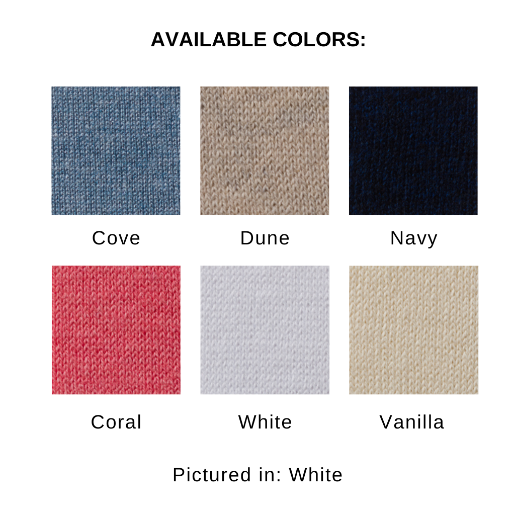 Micro Garter Easy Vee Sweater