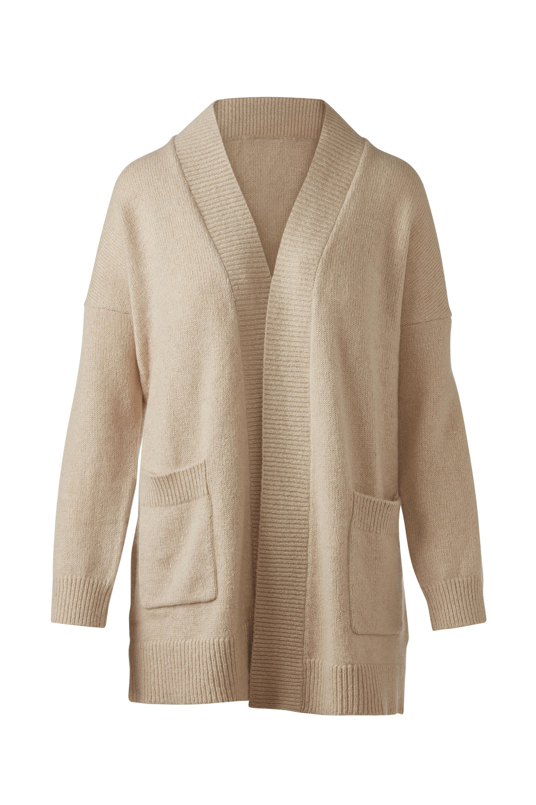 Kinross Lofty Lurex Easy Cardigan available at Barbara Katz