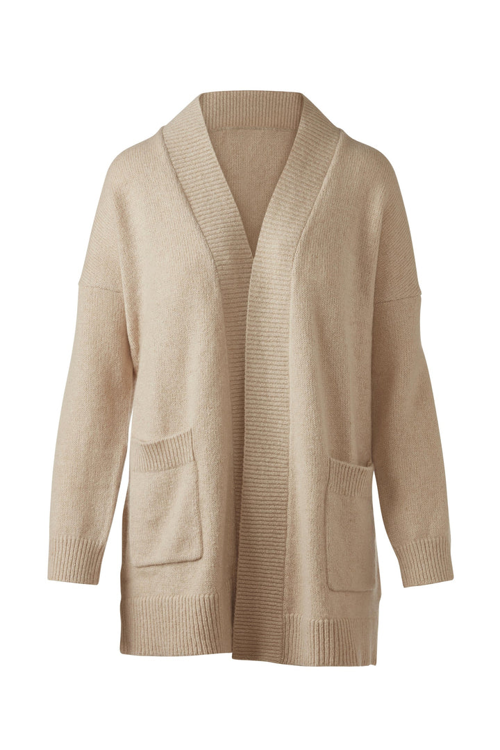 Kinross Lofty Lurex Easy Cardigan available at Barbara Katz