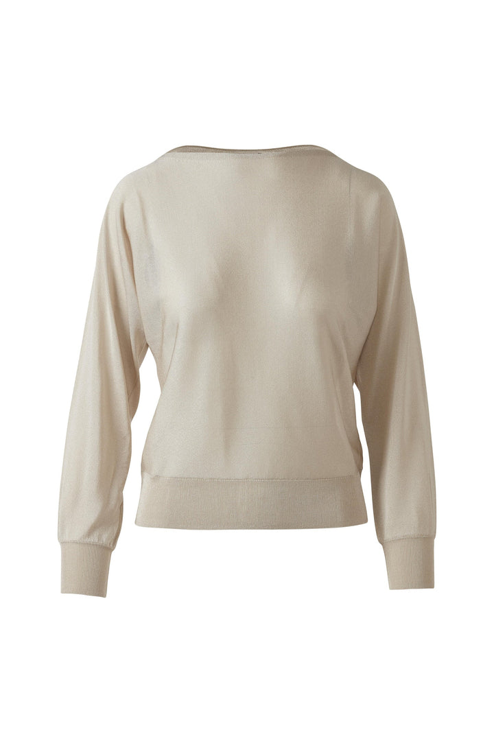 Kinross Shimmer Off Shoulder Pullover Sweater available at Barbara Katz