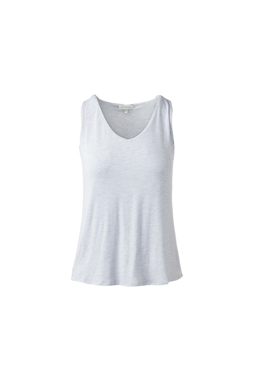 Kinross Bamboo Hi-Low Vee Tank Top available at Barbara Katz