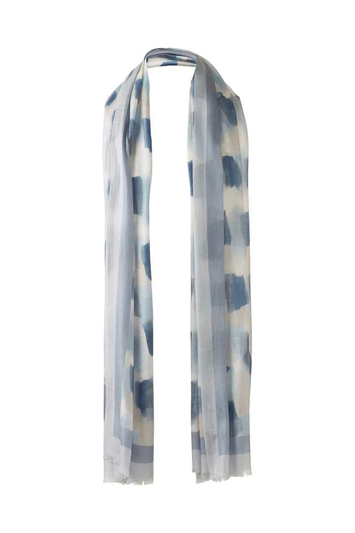 Kinross Brushstroke Print Scarf available at Barbara Katz