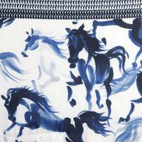 Kinross Horse Print Scarf available at Barbara Katz