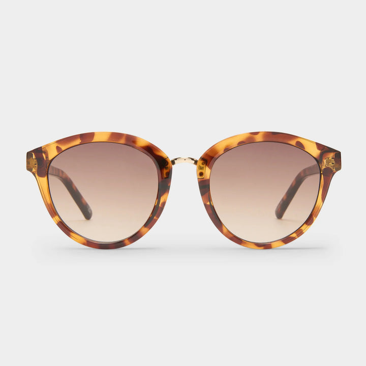 Le Specs Influx Sunglasses in Cola Tort LSP2552128 available at Barbara Katz