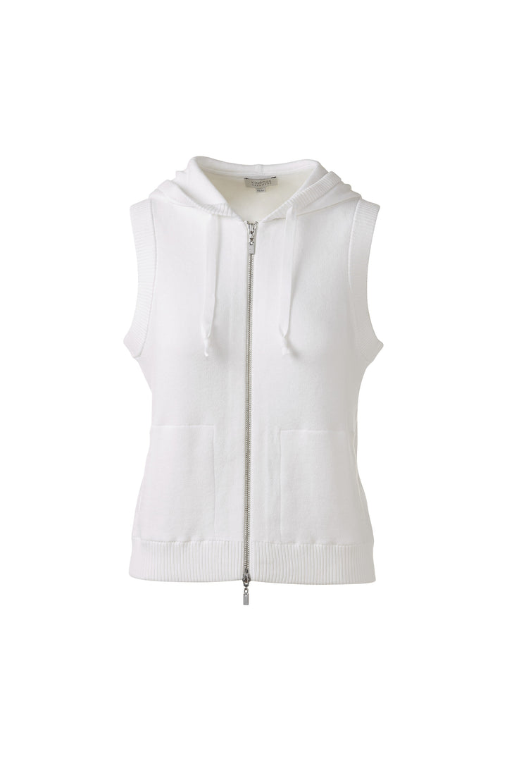 Kinross Sleeveless Zip Hoodie available at Barbara Katz