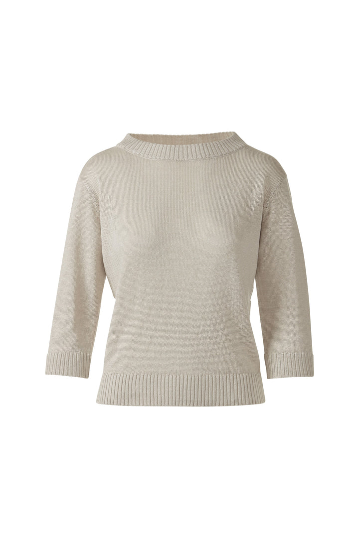 Kinross Elbow Sleeve Pullover Sweater available at Barbara Katz