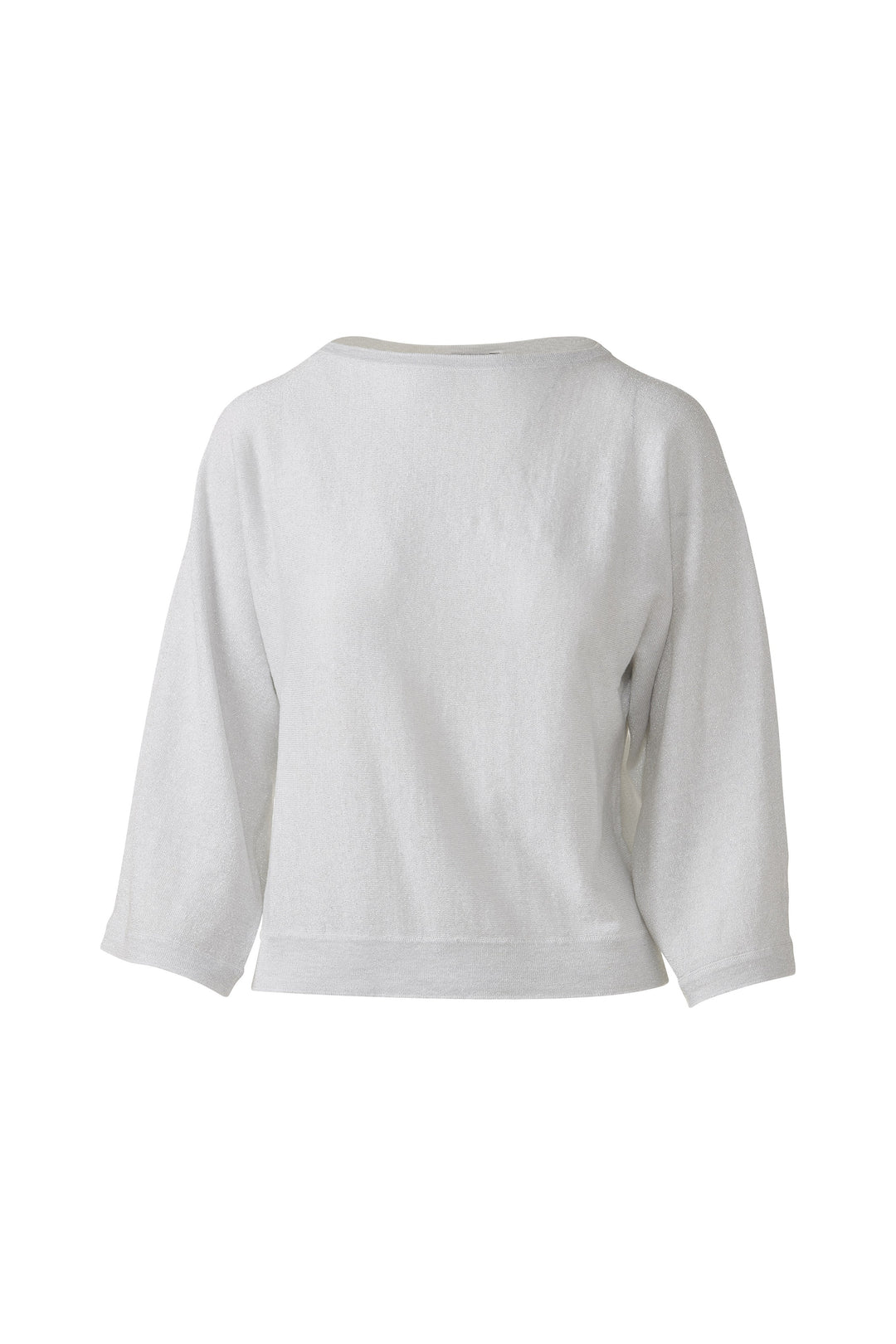 Kinross Lurex Dolman Pullover Sweater available at Barbara Katz